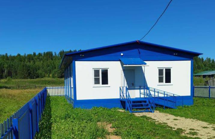 фельдшерско-акушерский пункт возвели в деревне ивановка ангарского городского округа