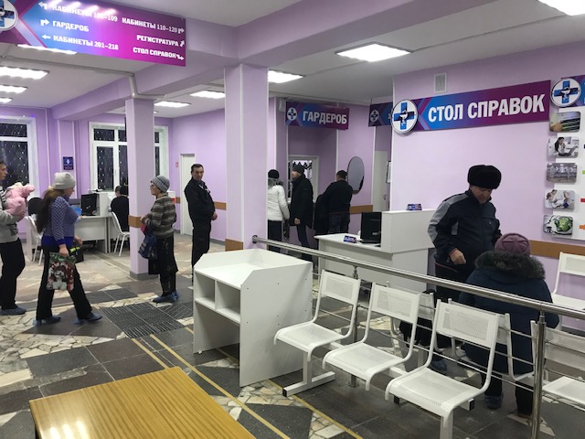 в поликлинике чунской районной больницы завершился капитальный ремонт