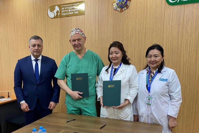иркутская детская областная больница и национальный центр охраны материнства и детства монголии подписали меморандум о намерениях
