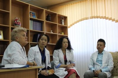 иркутский онкодиспансер посетила делегация областной больницы провинции хэйлунцзян (китай)