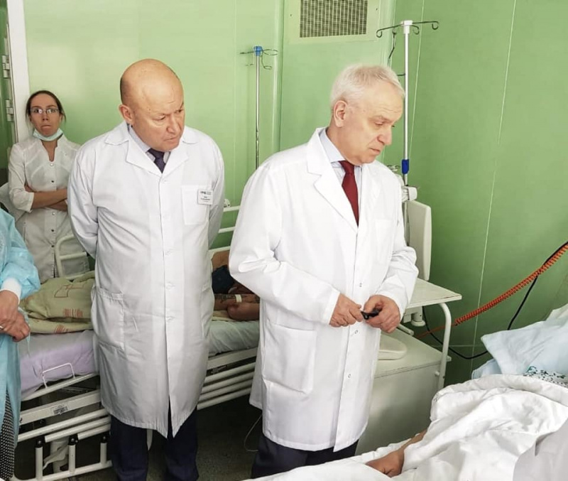 выездное мероприятие по комплексной оценке медучреждений, оказывающих помощь населению иркутской области при сердечно-сосудистых заболеваниях, 4-5 марта 2020 года провели сотрудники фгбу «нмиц кардиологии» минздрава россии под руководством сергея бойцова