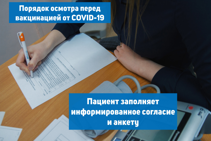 порядок осмотра перед вакцинацией от covid-19