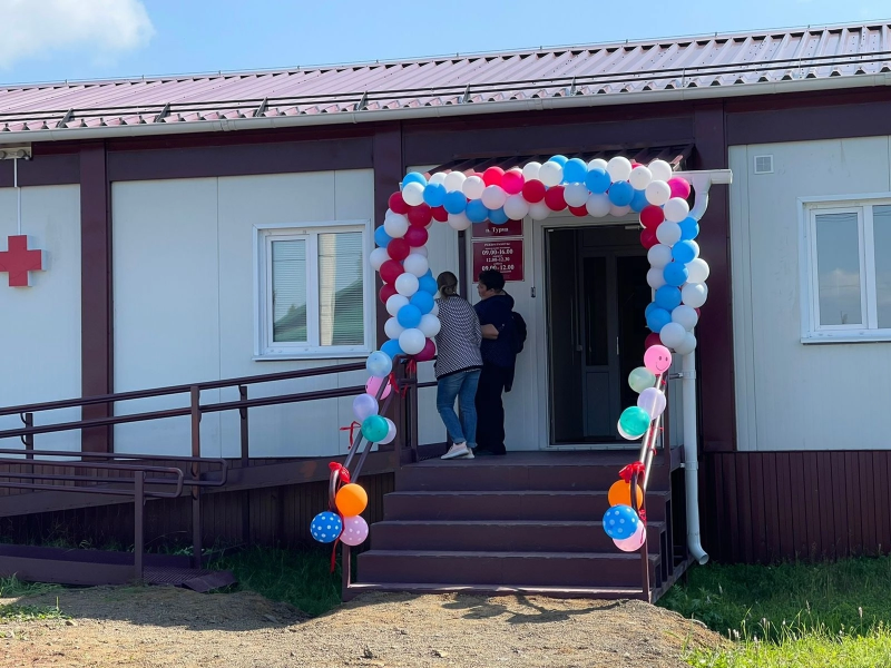 в посёлке турма братского района открыли новый фельдшерско-акушерский пункт 