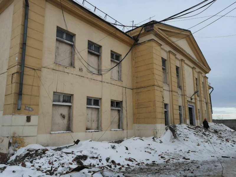 в тельме продолжается реконструкция здания врачебной амбулатории 
