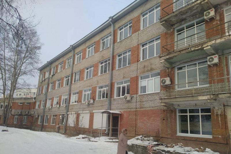 в усть-илимской городской поликлинике №1 завершился первый этап капремонта