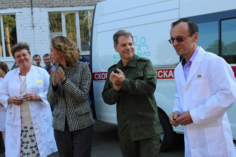 тулунская городская больница получила два автомобиля скорой медицинской помощи класса «б» от фонда поддержки социальных инициатив «вольное дело»