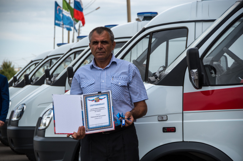 15 машин скорой медицинской помощи поступили в братский район