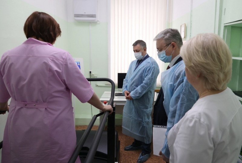 свыше 80 единиц оборудования для реабилитации поступило в иркутскую городскую больницу № 6